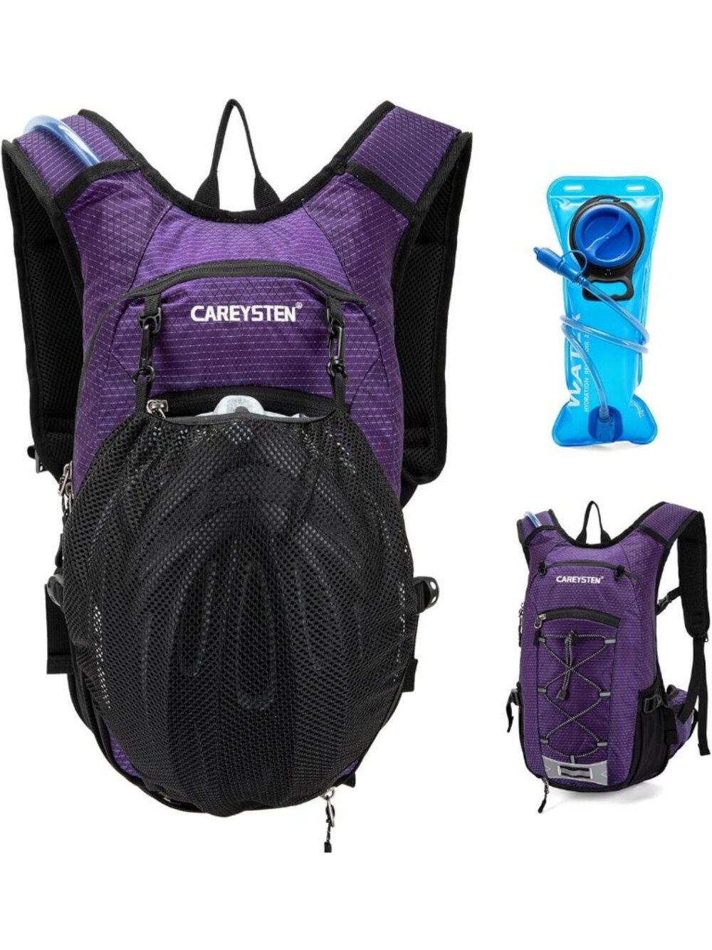 Hydrating Insulated 15L Backpack for Hiking & Outdoor Adventures - 2L Water